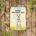 thumbnail image 2 of Cute Whippet Loves Dad Happy Father's Day Vertical Metal Aluminum Sign Dog Lover Wall Art Home Decor - 12008, 2 of 5