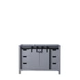 thumbnail image 2 of Dark Grey Bath Vanity 48 In. - Six Drawer Arrangement Soft Close Fully Assembled Solid Wood & E0 Plywood Construction 48"x22" Ample Storage With Drawers Frame Panels, 2 of 3
