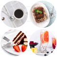 thumbnail image 4 of AUEAR Paquete de 6 cucharas de postre para guitarra, cuchara de café de acero inoxidable, cucharas de espresso, cuchara musical, cucharadita para agitar bebidas, mezclar batidos, mermelada, helado, pa, 4 of 5