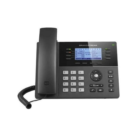 UPC: 6947273702184 | Grandstream GXP1782 IP Phone – Corded – Wall Mountable Desktop – Black – 8 x Total Line – VoIP – 2 x Network (RJ-45) – PoE Ports SIPACCOUNTS 8 LINES GIGABIT PORTS