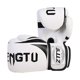 thumbnail image 1 of Guantes de boxeo Cola Hombres Transpirable Duradero PU Equipo de protección Mano Blanco y Negro, 1 of 8