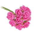 thumbnail image 1 of 100 rosas de espuma resistentes al color para bodas, ramos de novia, fiestas y decoración del hogar Rosa roja, 1 of 7