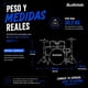 thumbnail image 5 of Batería Acustica Musical 5 piezas AUDIOTEK Negra, 5 of 7
