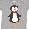 thumbnail image 4 of Inktastic Cute Penguin, Penguin With Red Bow Tie Boys or Girls Baby Bodysuit, 4 of 5