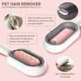 thumbnail image 6 of New 4 in 1 Pet Beauty Massage Brush Cat Hair Remover Shedding Multi-functional Self Cleaning Dog Hair Grooming Comb, 6 of 6