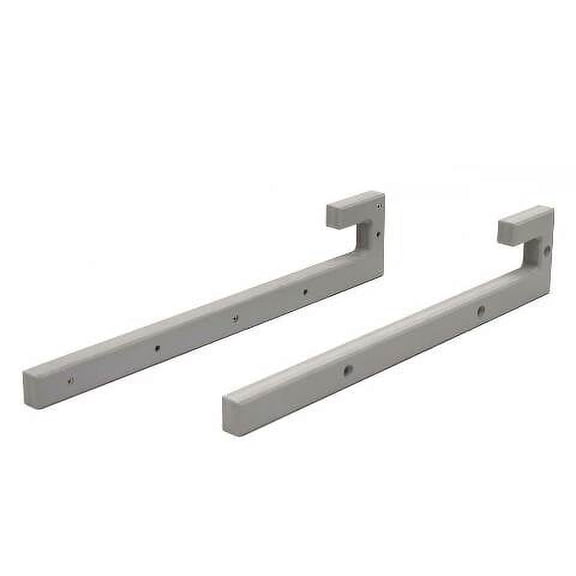 Sea Ray Boat Trim Support Brackets | 18 1/2 x 3 3/4 Inch Gray (Pair)