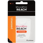 Johnson & Johnson Reach 55 Yd. Unwaxed Dental Floss
