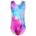 thumbnail image 2 of Maillots de gimnasia TFJH E 313 para niñas, 14 A, color morado, 2 of 6