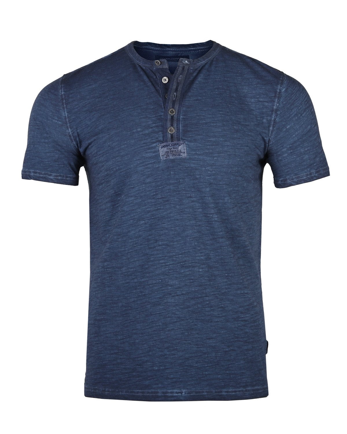 ZIMEGO ZIMEGO Men’s Slim Fit Henley Shirt Casual Textured Cotton