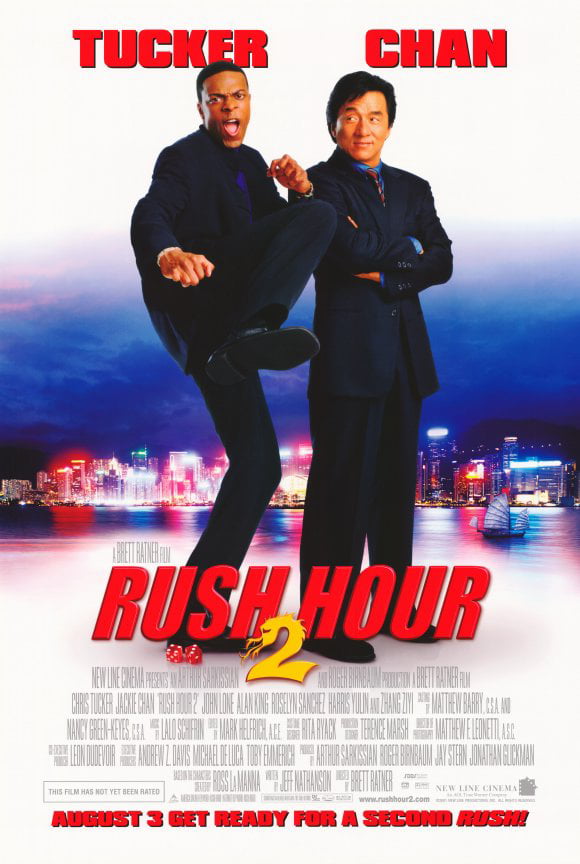 Rush Hour 2 01 11x17 Movie Poster Walmart Com Walmart Com