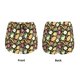 thumbnail image 3 of Balery Fruits Pantalones cortos deportivos para mujer con forro y dos bolsillos, elásticos, para entrenamiento, gimnasio, yoga-X-Large, 3 of 7