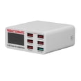 thumbnail image 3 of Bloque de cargador USB, 6 puertos de salida USB Cargador inteligente USB Bloque de cargador de teléfono USB Tecnología de vanguardia, 3 of 9