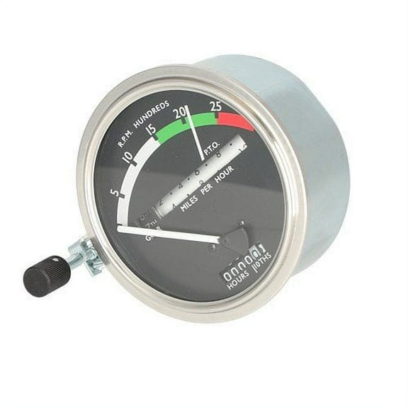 Tachometer Gauge White Needle fits John Deere 2510 2520 3020 RE206853 AR32838