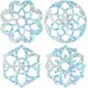 thumbnail image 1 of 16 piezas de calcomanías para ventanas con diseño de flor de la vida, calcomanías estáticas para vidrio, calcomanías de vinilo no adhesivas para puertas corredizas, calcomanías para el hogar para, 1 of 8
