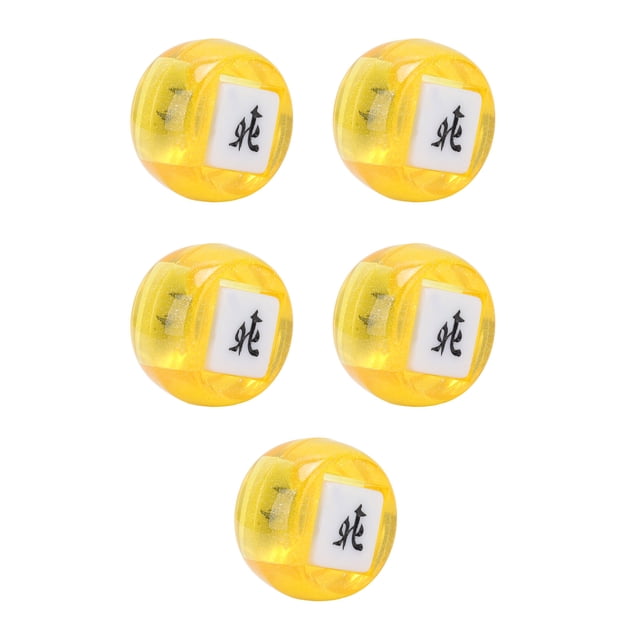 Juego de dados de Mahjong 5 piezas Jadeshay didácticos Para profesionales Tipo A