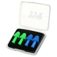 thumbnail image 6 of TYR Ergo Flex Blue/Green Ear Plugs - 4 Pack (2 Pairs), 6 of 9
