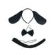 thumbnail image 4 of 3 diademas de perro con lazo y cola para decorar fiestas de cosplay de adolescentes. Negro, 4 of 9