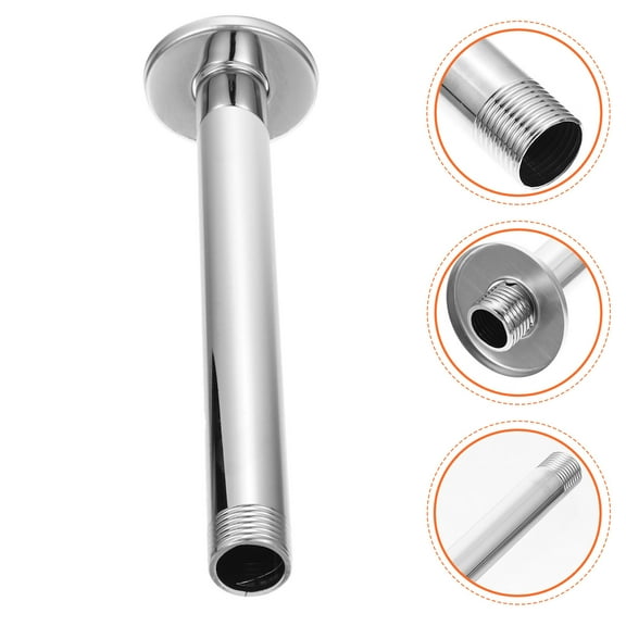 STRANDCHIC Stainless Steel Shower Arm Extension for Bathroom Wall Mount, Easy to Install, and Rust Resistant
