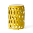 thumbnail image 2 of Selen 15 Side Table,Yellow Iron Garden Outdoor Patio Outdoor Tables, 2 of 10