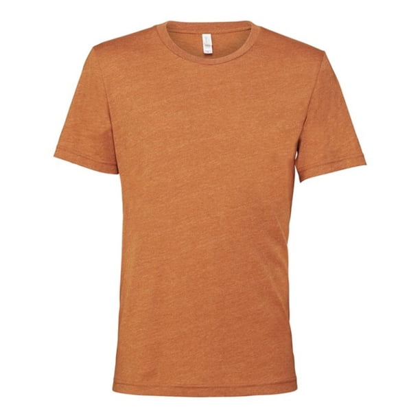 Bella + Canvas - Camiseta de manga corta Cvc en jaspeado para adultos unisex (Otoño Jaspeado)