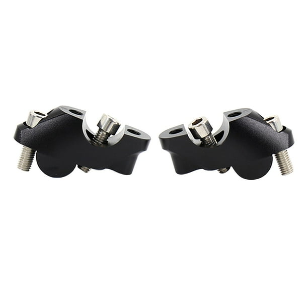 Adaptadores Elevadores de manillar DYNWAVEMX para motocicleta CB400x CB 400 x Negro