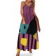 thumbnail image 1 of Vestido Sally Patchwork Vestido sin mangas Vestido de verano para mujer sensual sexy para mujer elegante chic vestidos de mujer promoción, 1 of 7
