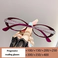 thumbnail image 3 of Lunettes de Lecture Rétro Femme Œil de Chat Lentille Grossie Lot L0, 3 of 6