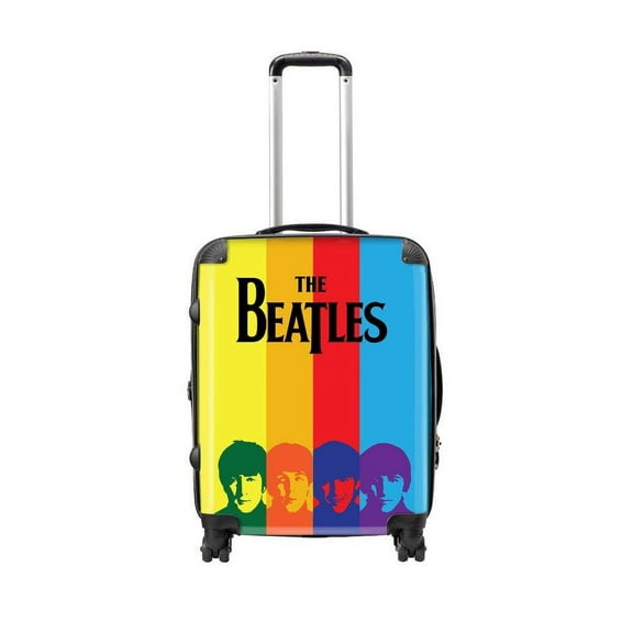 Rocksax Unisex The Beatles Official Tour Series Luggage/Suitcase By Rocksax - Hard Days Night - Large 95L