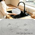 thumbnail image 3 of Xmushyra Round Placemats Set of 6, 15 inch Braided Table Mats, Heat Resistant Washable Place Mats for Dining Table, Kitchen and Outdoor Dining, Light Gray, 3 of 6