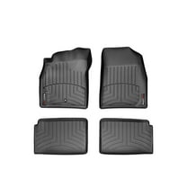 WeatherTech Custom Fit FloorLiners compatible with 2006-2011 Chevrolet HHR - 1st & 2nd Row (2-pc. Rear Liner), Black