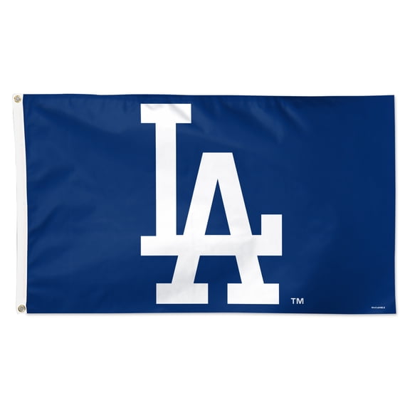WinCraft Los Angeles Dodgers 3' x 5' Single-Sided Deluxe Primary Team Logo Flag