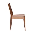 thumbnail image 4 of Linon Patty 6 Pce Wood Dining Set 4 Chairs and Bench with Woven Seats in Brown, 4 of 20