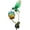Green, variant on TERESA'S COLLECTIONS Garden Decor Blue Peacock with Solar Outdoor Lights, 40" Glass Yard Art for Outside, Decorative Metal Stake Outdoor Decor for Lawn Decorations, Patio, Gifts for Mom