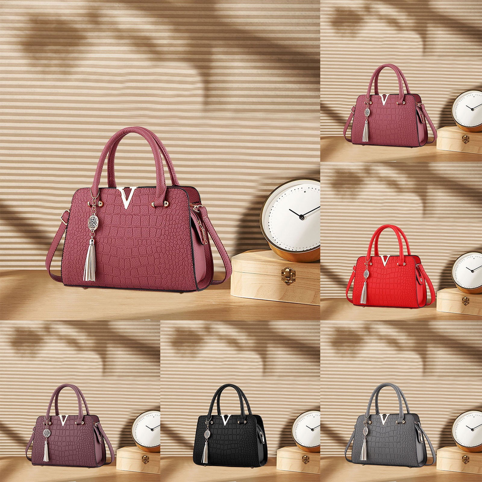 Faraee Purses and Handbags for Women Large Capacity Top Handle Satchel Crossbody Shoulder Ladies Bags