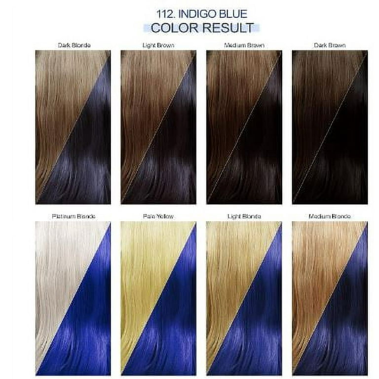 Adore Semi Permanent Hair Color #112 Indigo Blue 4 oz