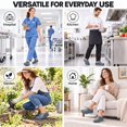 thumbnail image 6 of Professional Non-Slip Work Shoes for Men Women - Waterproof & Oil-Resistant Chef Clogs with Massage Insole, Slip-On Nursing Kitchen Footwear for Hospital, Restaurant & Garden, 6 of 6