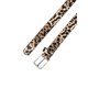 thumbnail image 2 of Cinturones delgados para mujer INSPIRE CHIC con hebilla de pin única, cinturón de cuero sintético impreso con animales, adecuado para cintura de 77-94 cm/30-37" con estampado de leopardo, 2 of 4