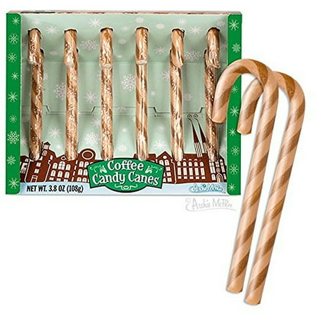 - Archie McPhee Coffee Flavored Candy Canes, 6 Count