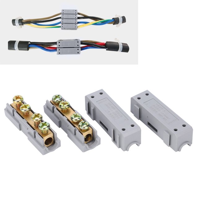 Conector de Alambre Rápido Rápido, Bloque de terminal Doble tornillo extra Grueso conductivo rápido para equipos industriales industriales