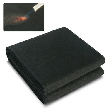 KFFKFF 27"x12" Welding Blankets Flame Mat Up To 1800°F 1 Pack Retardant Welding