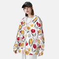 thumbnail image 5 of Xecao Tulips Flowers for Sun Shirt-A lightweight, hoodie-style long-sleeve UV protection garment designed for other outdoor activities., 5 of 9