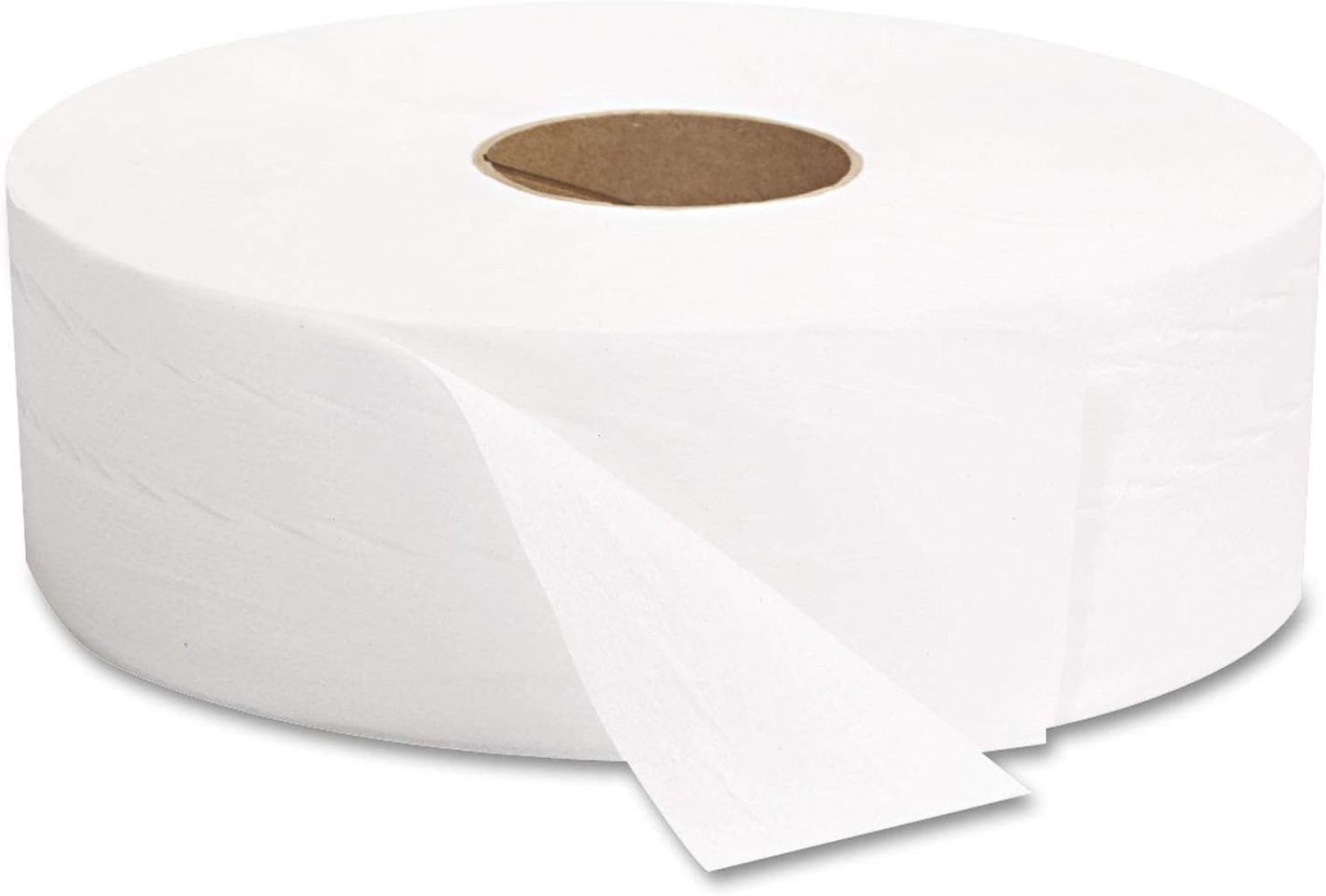GEN 1513 JRT Jumbo Bath Tissue, Septic Safe, 2-Ply, White, 12-Inch Diameter, 6/Carton