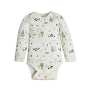 Modern Moments by Gerber Baby Boy Long Sleeve Onesies Bodysuit (Newborn - 12 Months)