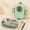 Vert, variante sur Rewenti Boîte à Lunch Bento en Acier Inoxydable 1100 ml pour Enfants et Adultes, Contenants Empilables avec 3 Compartiments