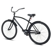 29 Kent Bicycle Mens Seachange Beach Cruiser Bicycle, Black