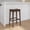Walnut, variant on Smythe Stool Bar Height (30in), Walnut