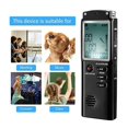thumbnail image 2 of Voice Recorder USB 96 Hours Dictaphone Digital Voice Recorder with Screen, WAV, MP3 Player ,Multi-Function, 2 of 6