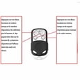 thumbnail image 2 of Set of 3 universal remote controls, Fixed Code, with frequency of 433.92 MHz, for Automatic Gate, 2 of 5