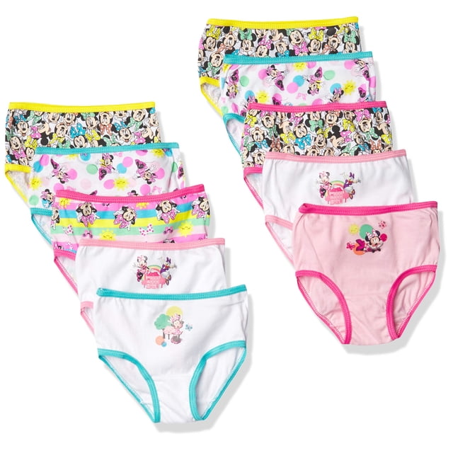 Ropa interior Disney Minnie Mouse para niñas 2/3T - 8 años