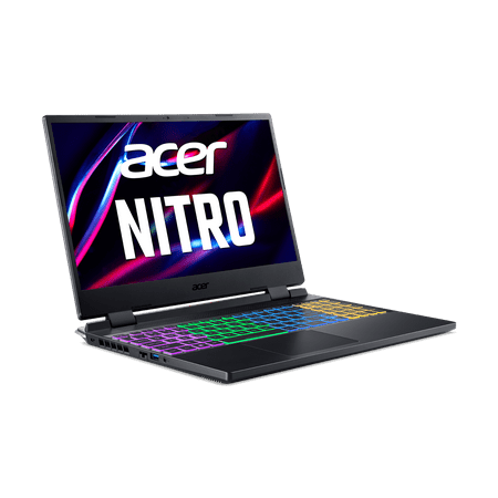 Acer Nitro 5 AN515-58 - Intel Core i5 - 12500H / 2.5 GHz - Win 11 Home - GF RTX 3060 - 16 GB RAM - 512 GB SSD - 15.6" IPS 1920 x 1080 (Full HD) @ 144 Hz - Wi-Fi 6 - obsidian black - kbd: US Intl